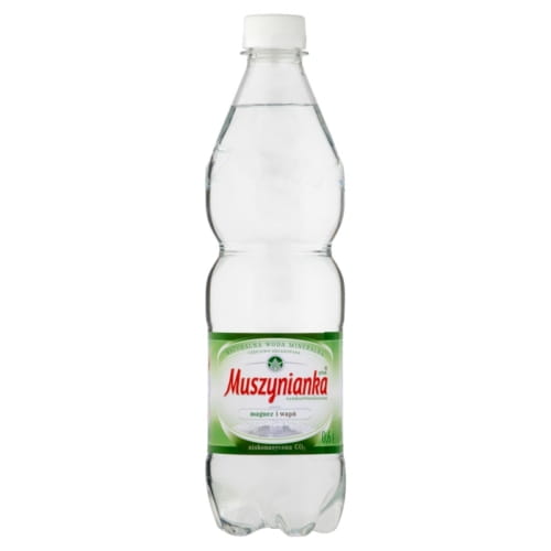 Muszynianka Zdrój 600 ml Niskonasycona CO2 PET x8