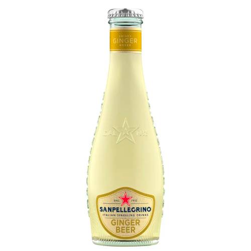 San Pellegrino Gingerbeer 200 ml Napój Szkło x4