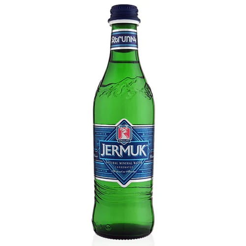Jermuk Gazowana 500 ml szkło x12