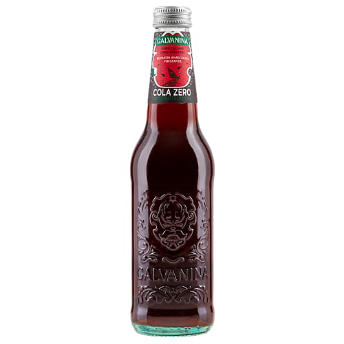 Galvanina Cola Zero 355 ml szkło x12